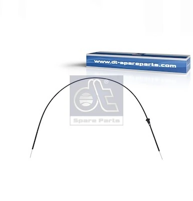 Cable, heater flap